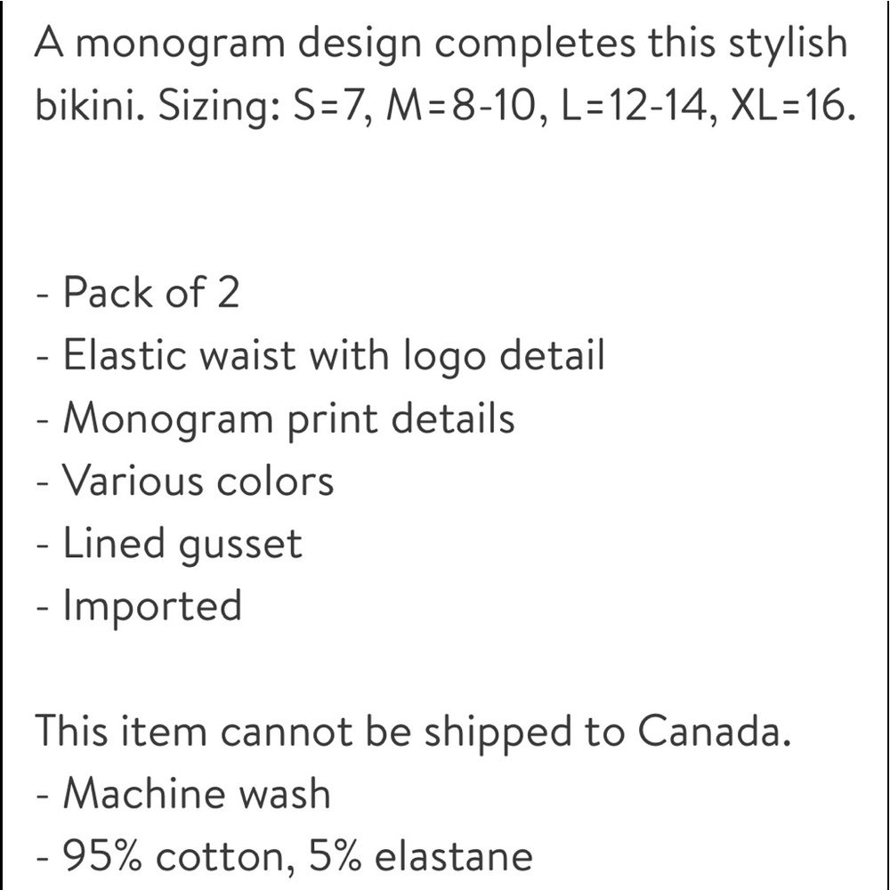 Nordstrom Calvin Klein Monogram Bikini Graphic Leopard Print 2PK - SMALL. - Picture 4 of 5